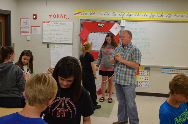 Trussville Daybreak Rotary impacts HTMS students