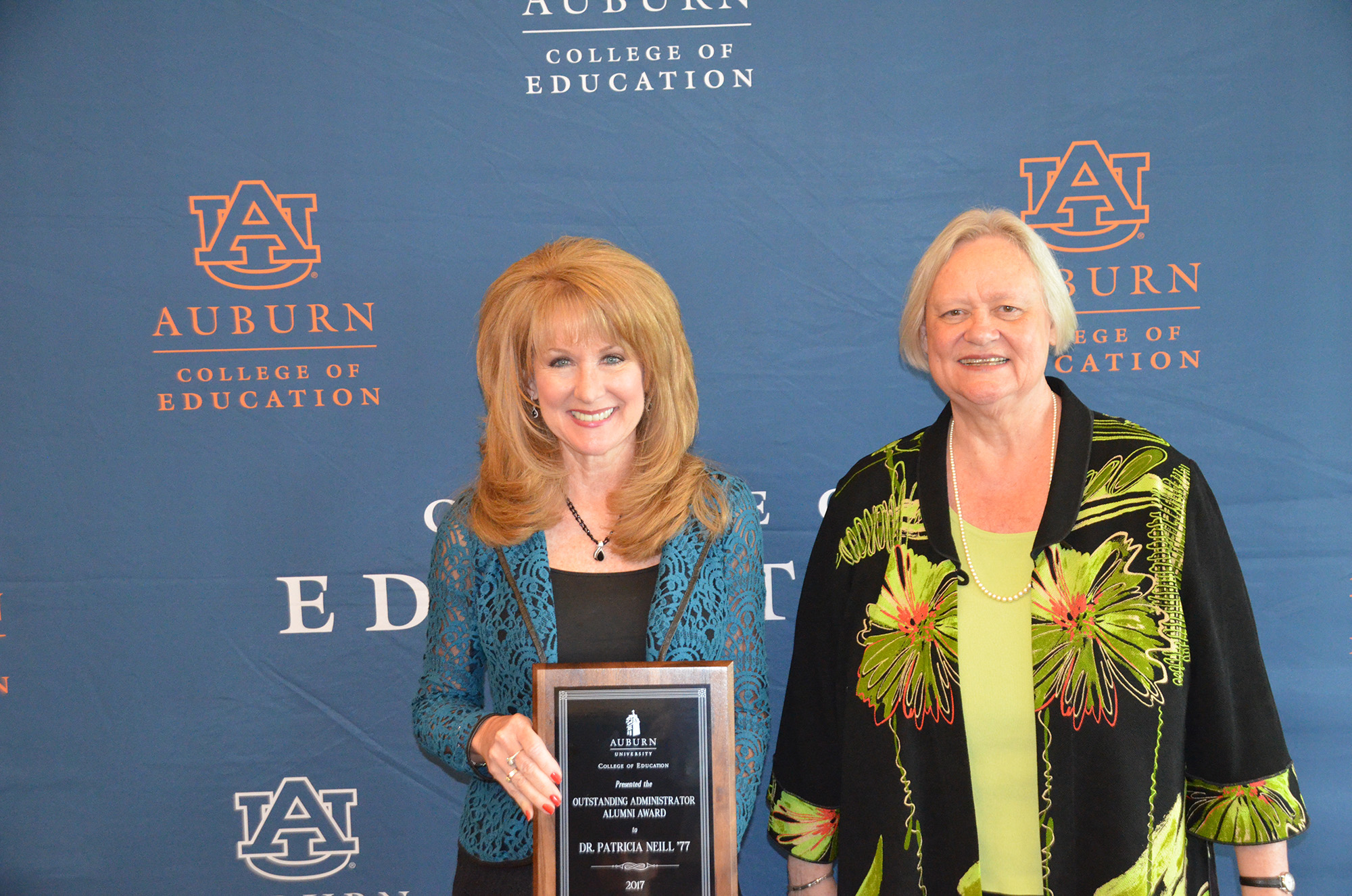 TCS Supt. Pattie Neill named outstanding administrator by Auburn University