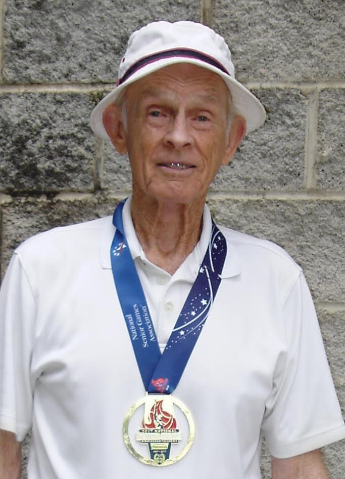 Gaining the gold: 86-year-old wins gold at Senior Olympics