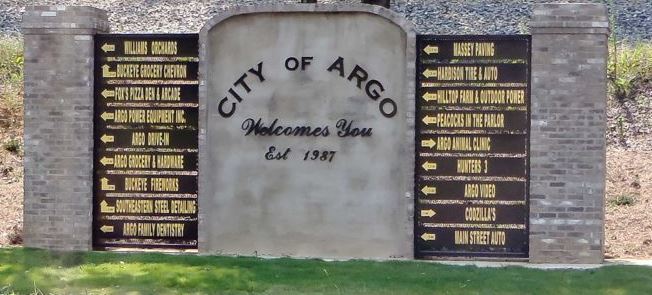 Argo announces agenda for Monday's city council meeting