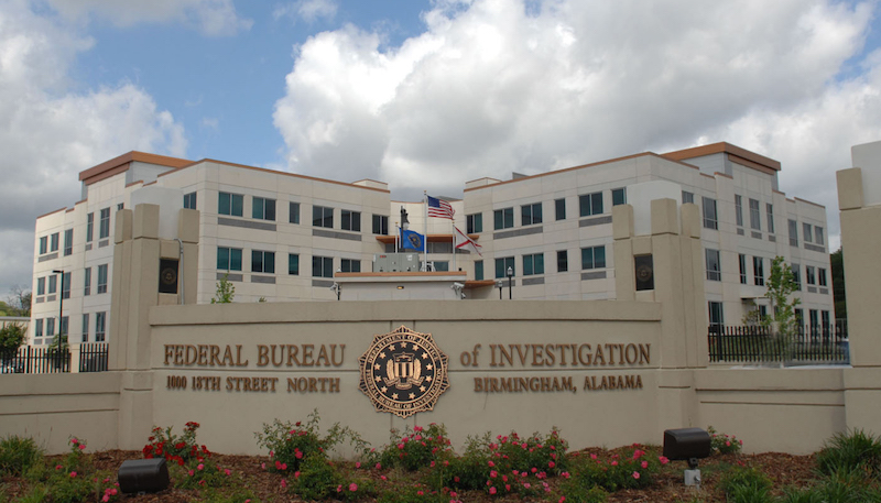 Suspicious package found at Birmingham FBI building