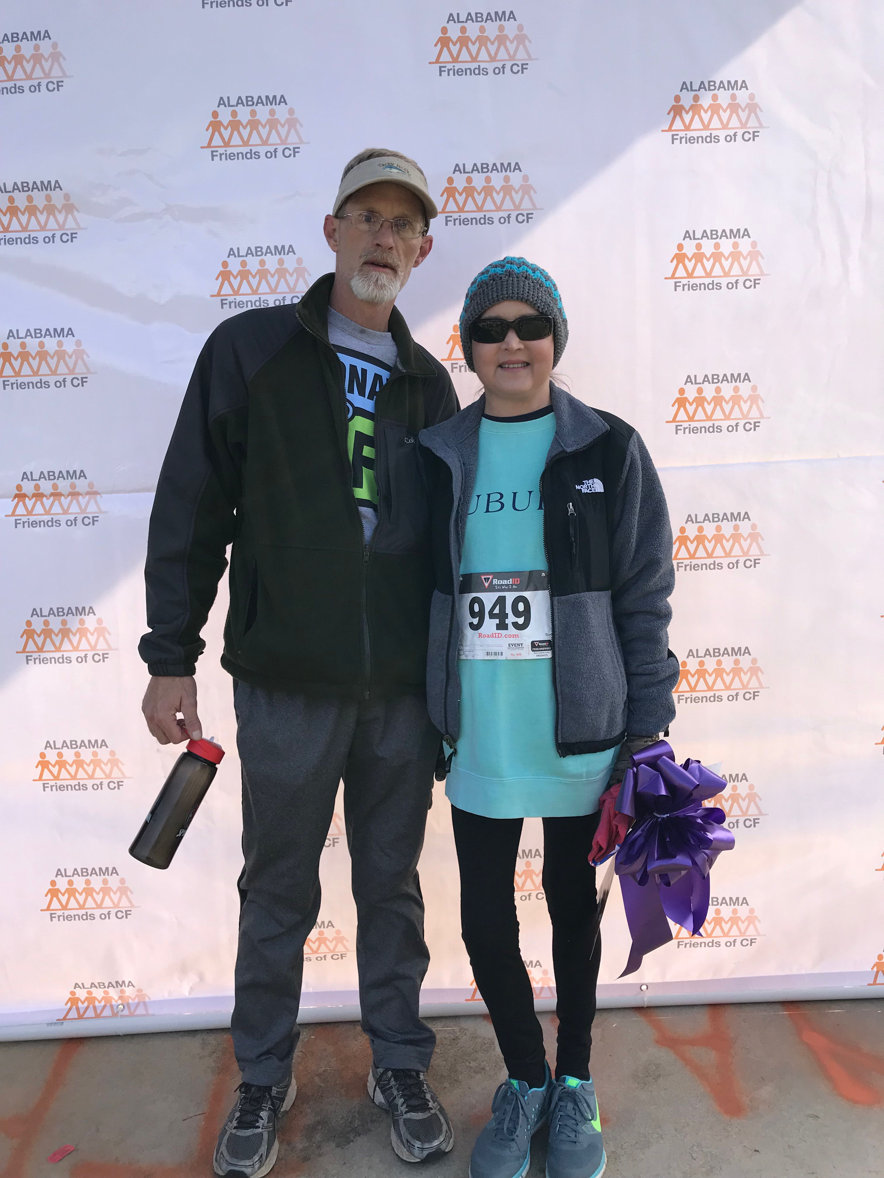 Woman completes Blow Away 5K 6 months after double-lung transplant