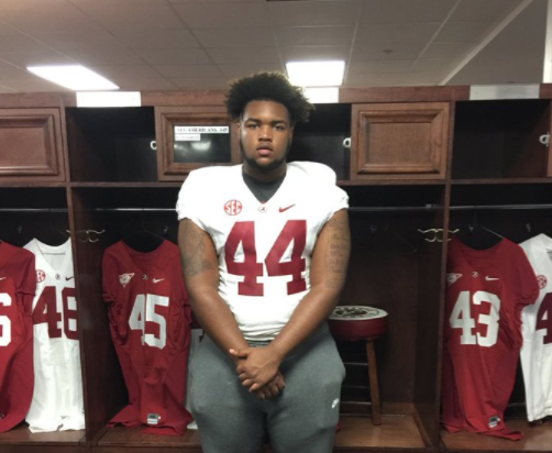 The University of Alabama makes scholarship offer to Clay-Chalkville lineman