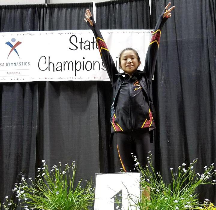 Trussville gymnast takes top honors in state competition