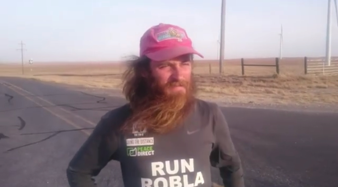 Real life Forrest Gump, runs across America, says he’s pretty tired