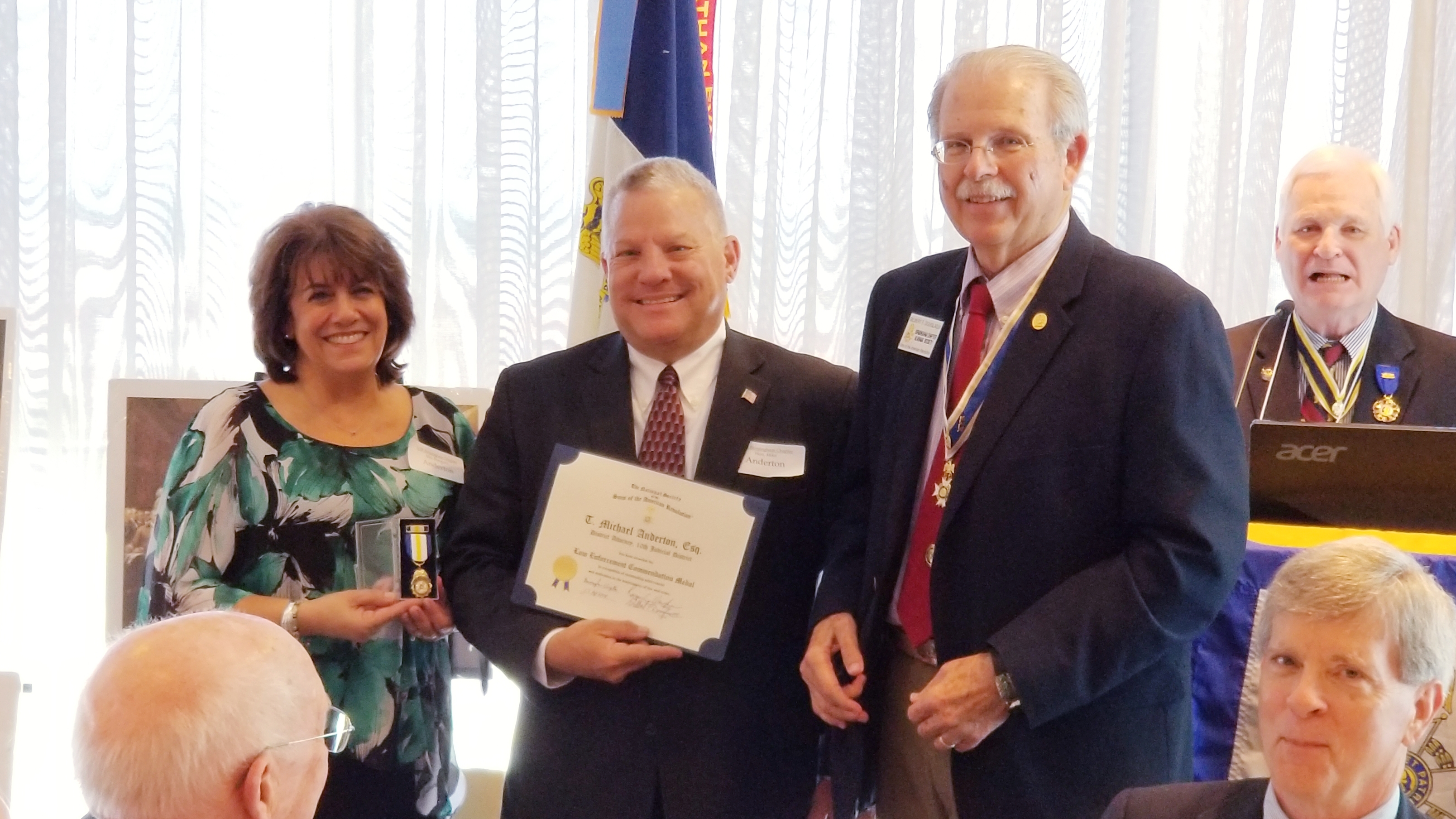JeffCo District Attorney receives commendation medal for law enforcement achievements