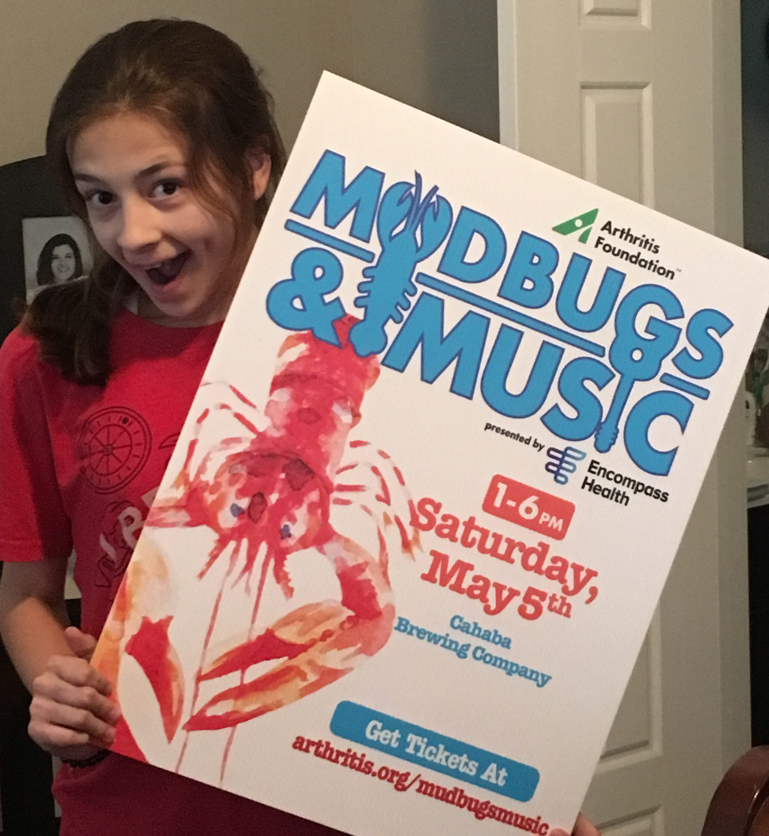 Trussville youth named honoree for annual Mudbugs & Music fundraising event for Juvenile Arthritis