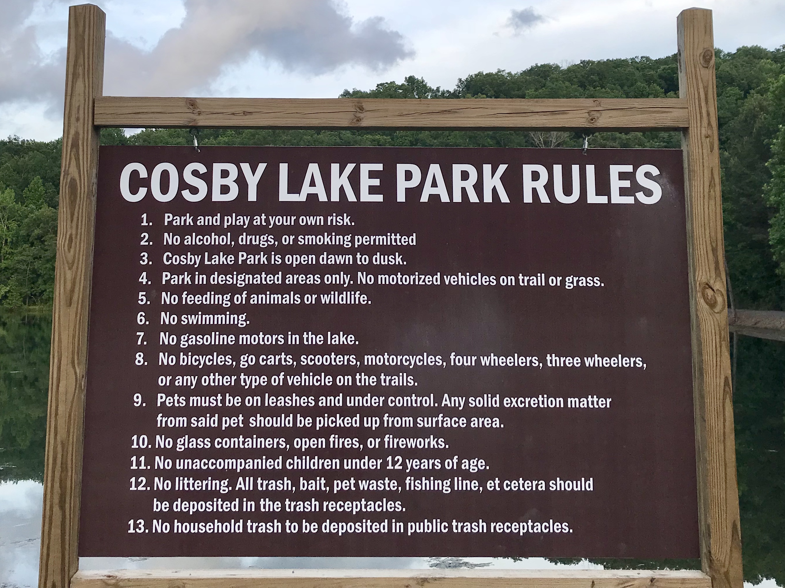 Clay Council raises fines for Cosby Lake violations