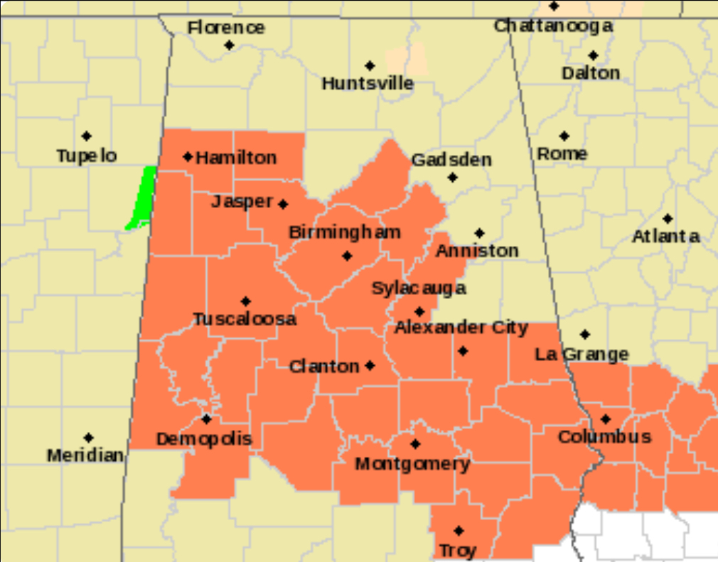 NWS heat advisory in effect until this evening
