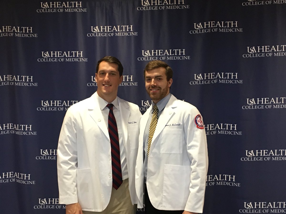 2 from Trussville earn white coats at USA College of Medicine