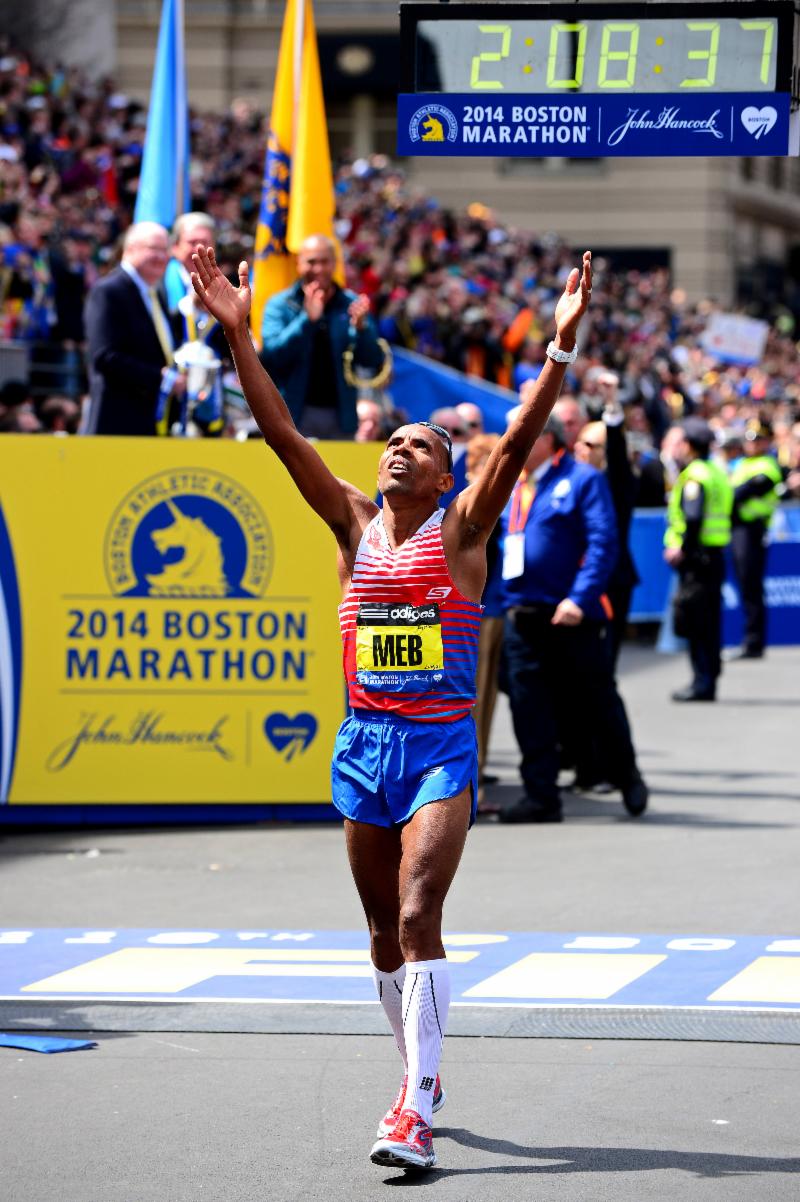 Boston Marathon winner, Keflezighi, running in Birmingham Wine 10k