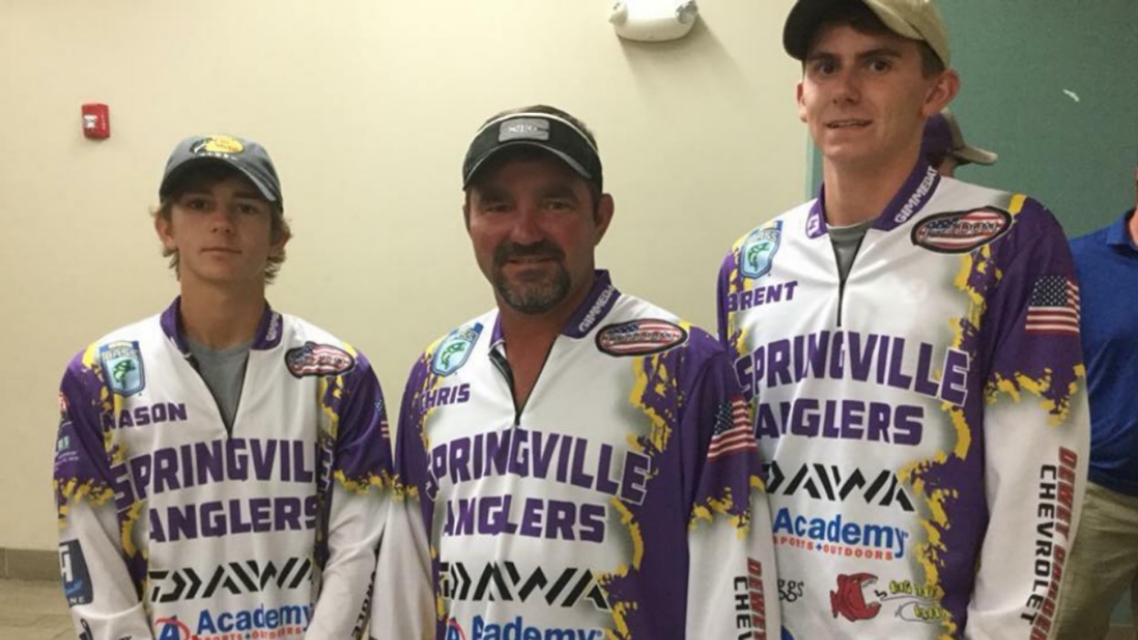 Springville High students compete at BassMaster High School National Championship