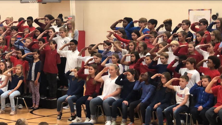 Magnolia Elementary salutes veterans with choir performance