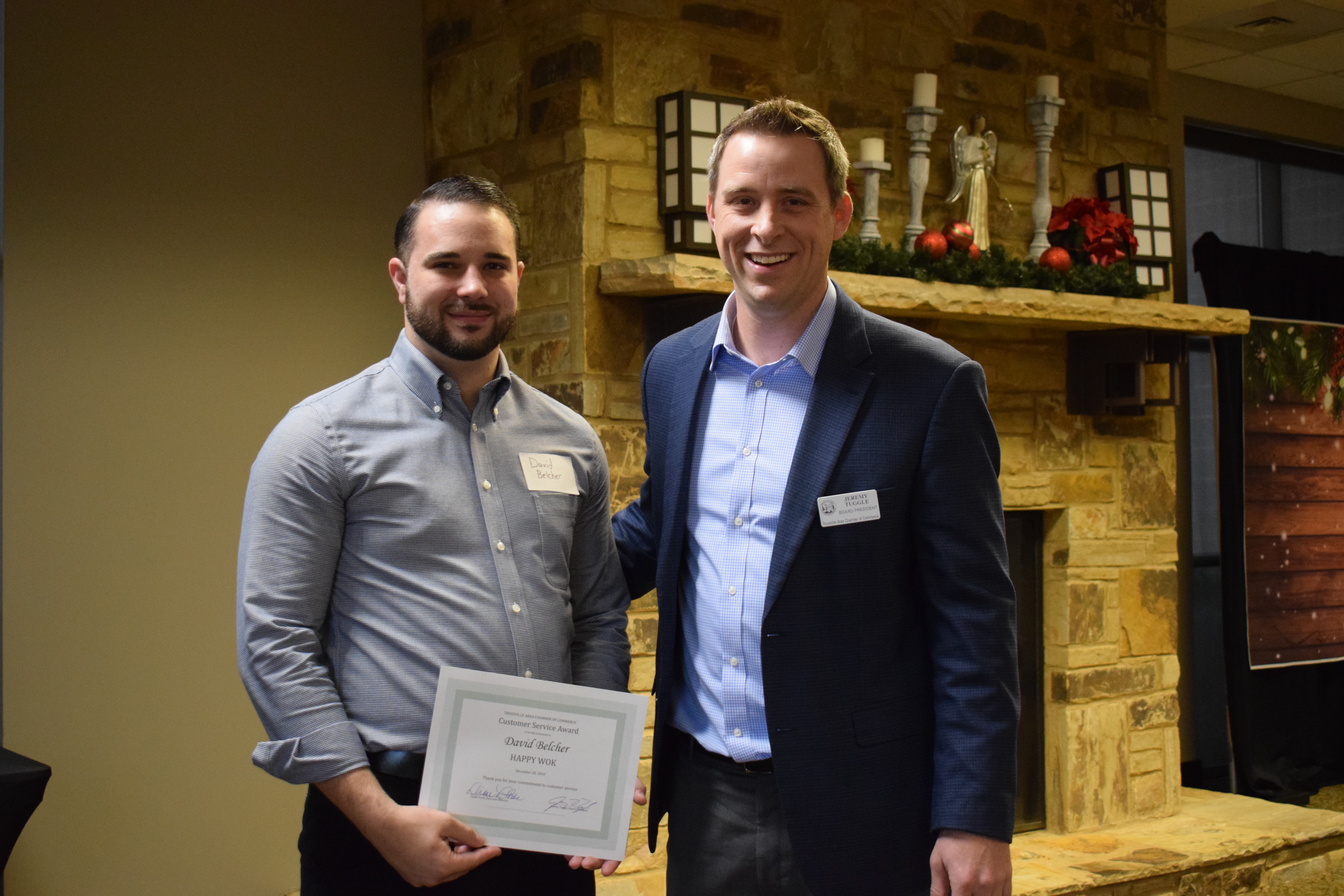 Trussville Chamber names customer service award recipient
