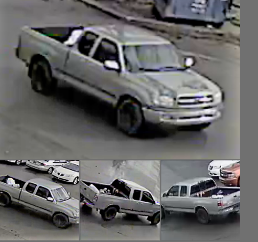Have you seen this truck? Driver suspected of committing robbery