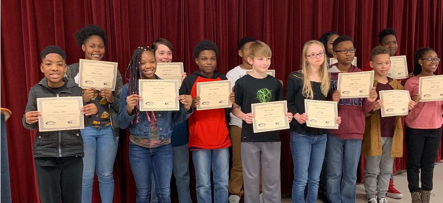 Clay-Chalkville Middle holds ceremony for Pace Award winners