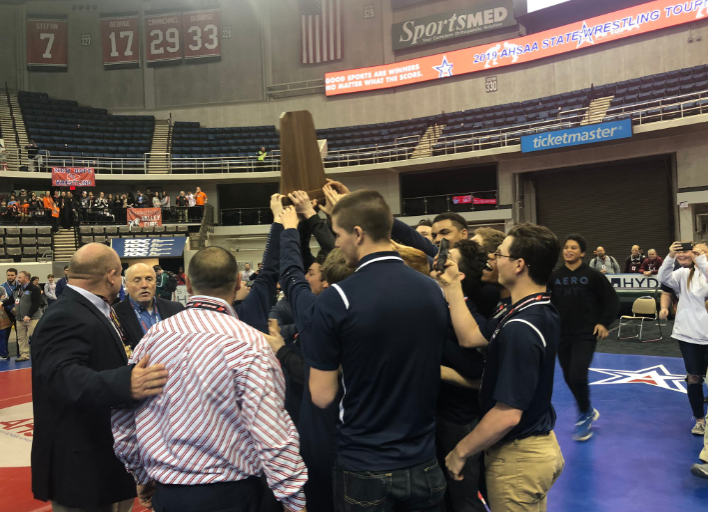 Moody wins state wrestling championship, Huskies, Cougars, Blue Devils boast individual champs