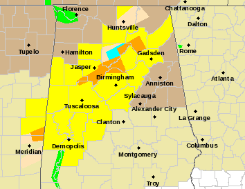 Tornado Watch issued for much of Central Alabama