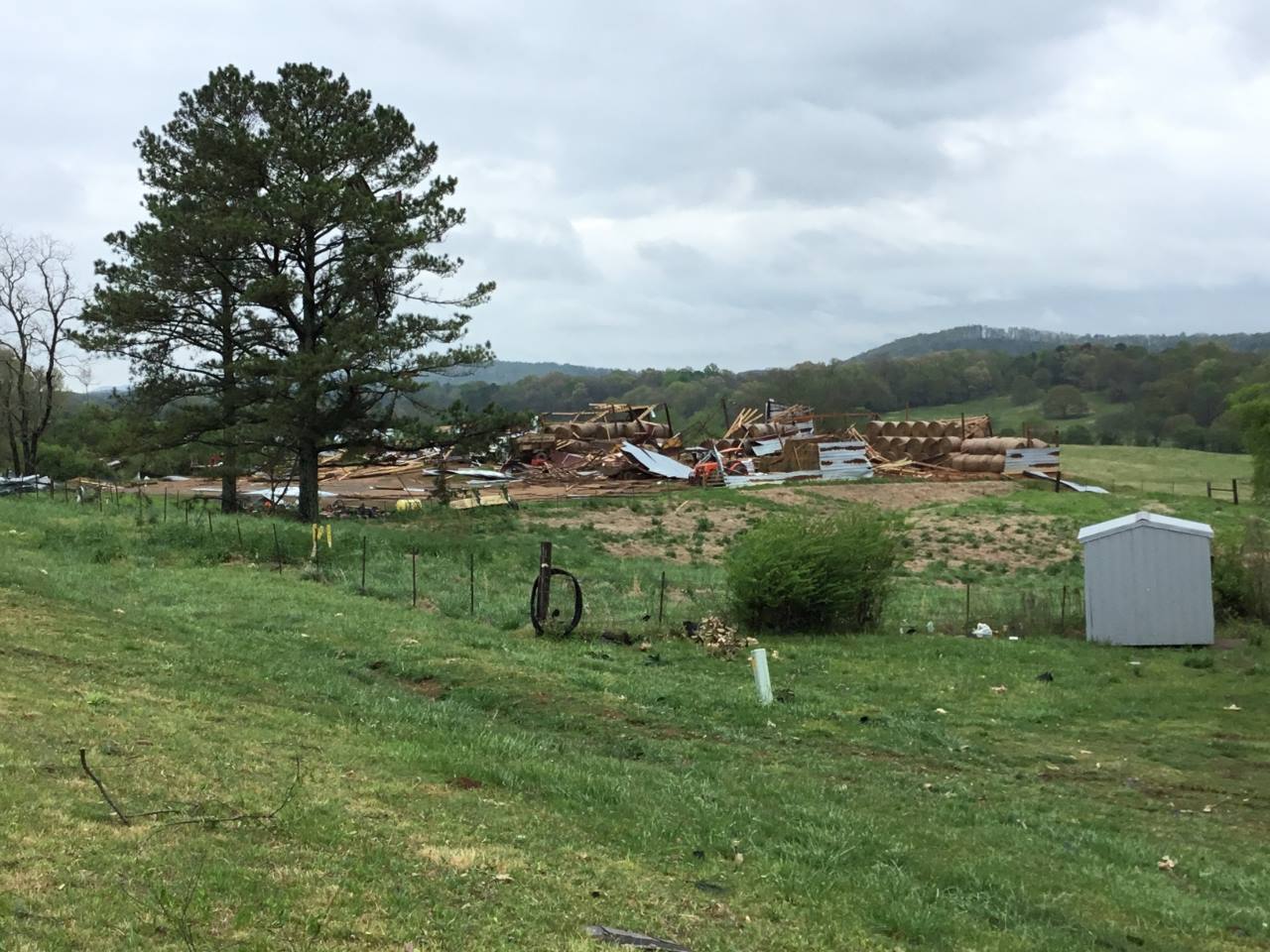 National Weather Service confirms EF-1 and EF-0 tornadoes in Blount County