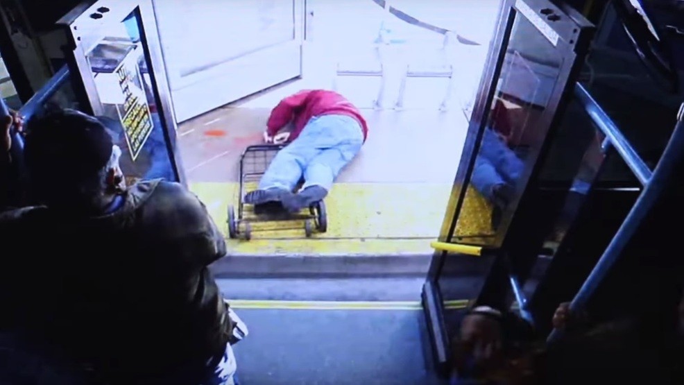 VIDEO: Elderly man dies in Las Vegas after woman pushes him off bus