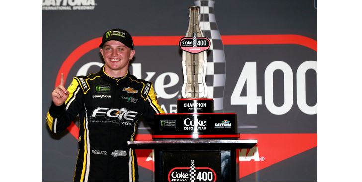 Haley scores first career Cup Series win