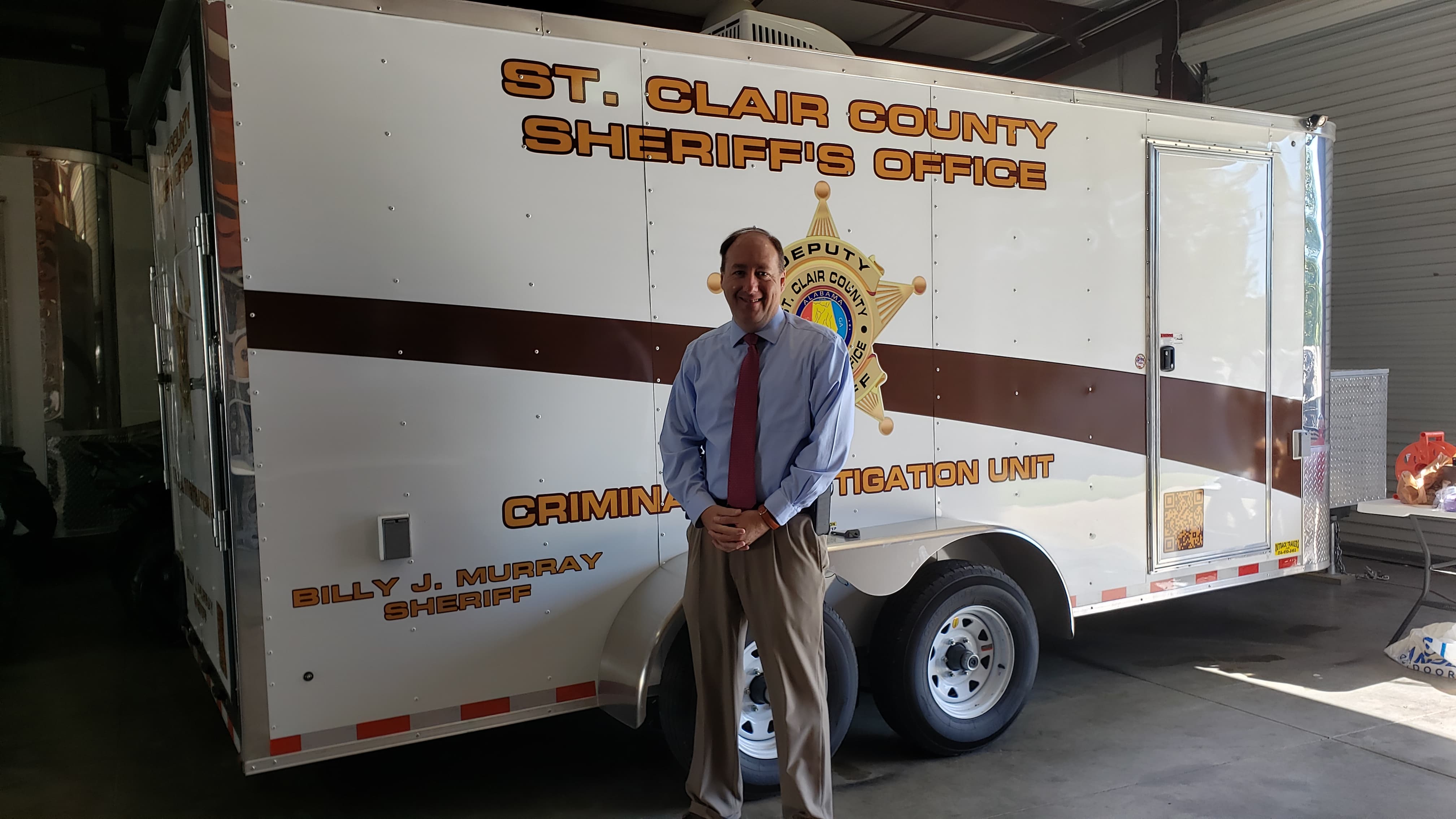 St. Clair County Sheriff's Office shows off new mobile crime unit