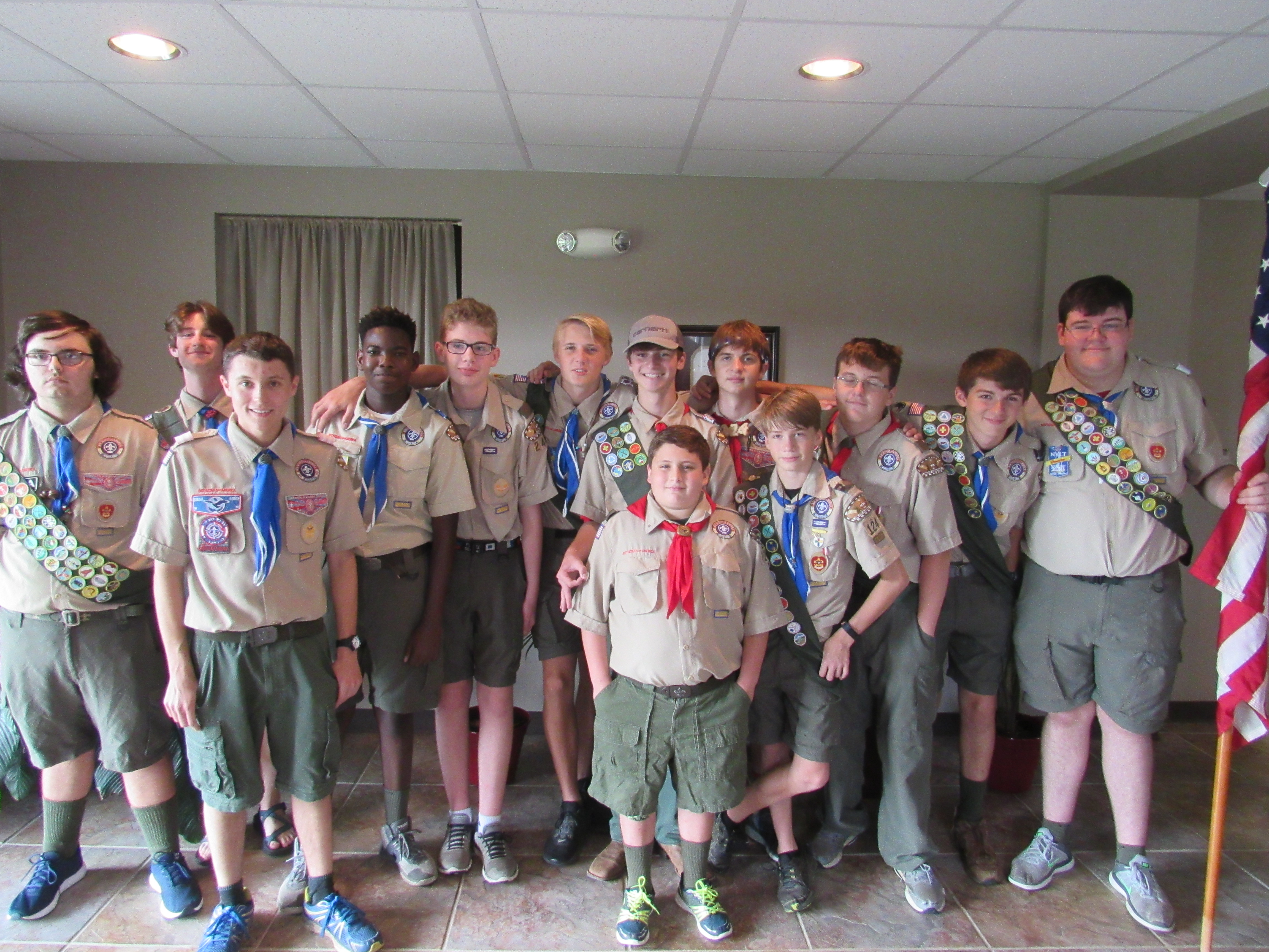 50th Anniversary Celebration of Boy Scout Troop 124 in Clay
