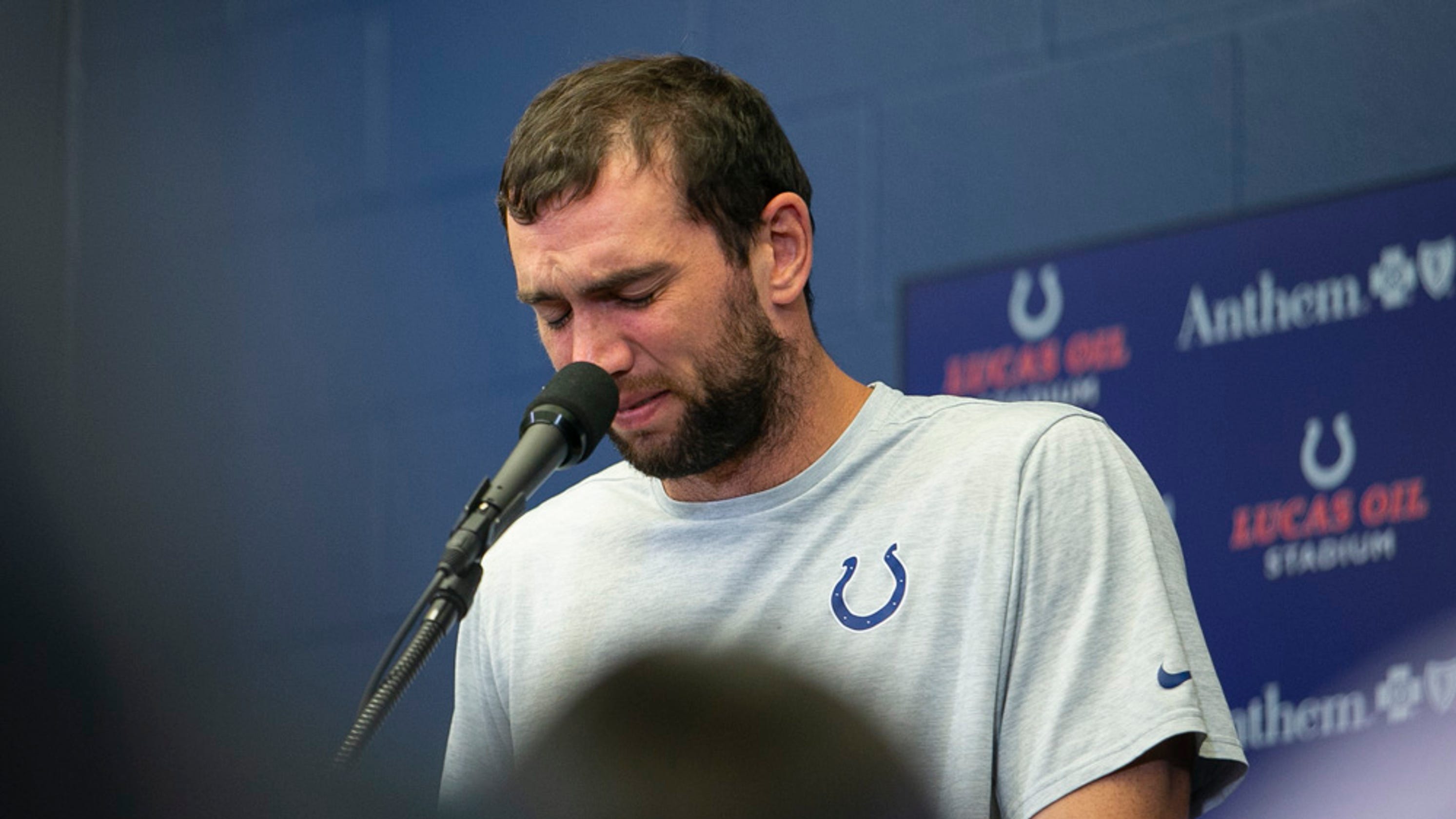 Luck announces retirement following Colts loss to Bears