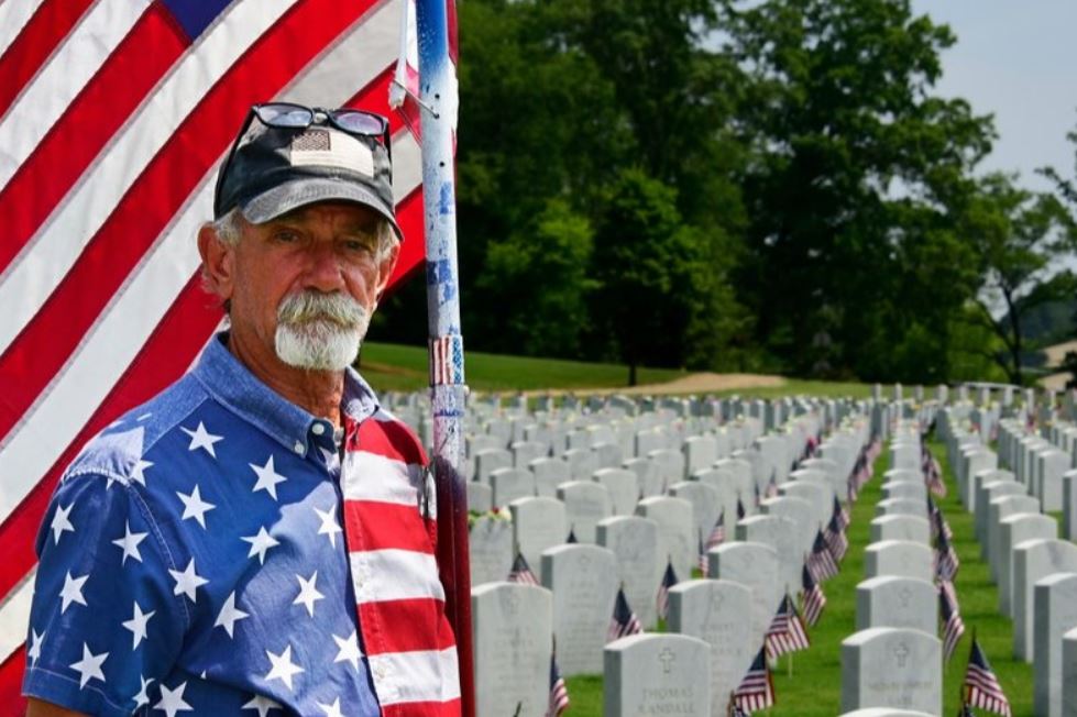 Well-known flag-carrying patriot could do more with donations