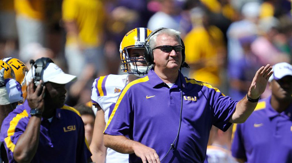 Under weight of family tragedy, LSU coach Steve Ensminger crafts big win in Peach Bowl playoff semifinal