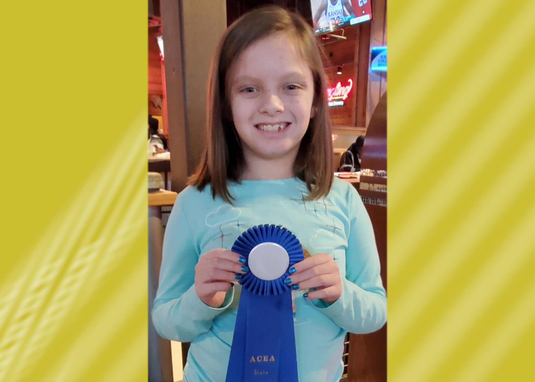 Local 3rd grader recognized for academic excellence