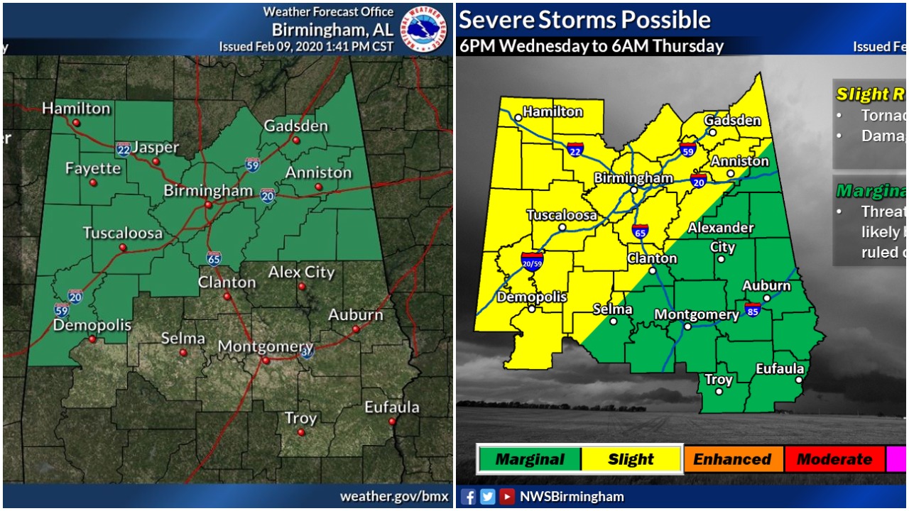 Jefferson, St. Clair, Blount counties under flood watch, prepare for severe storms