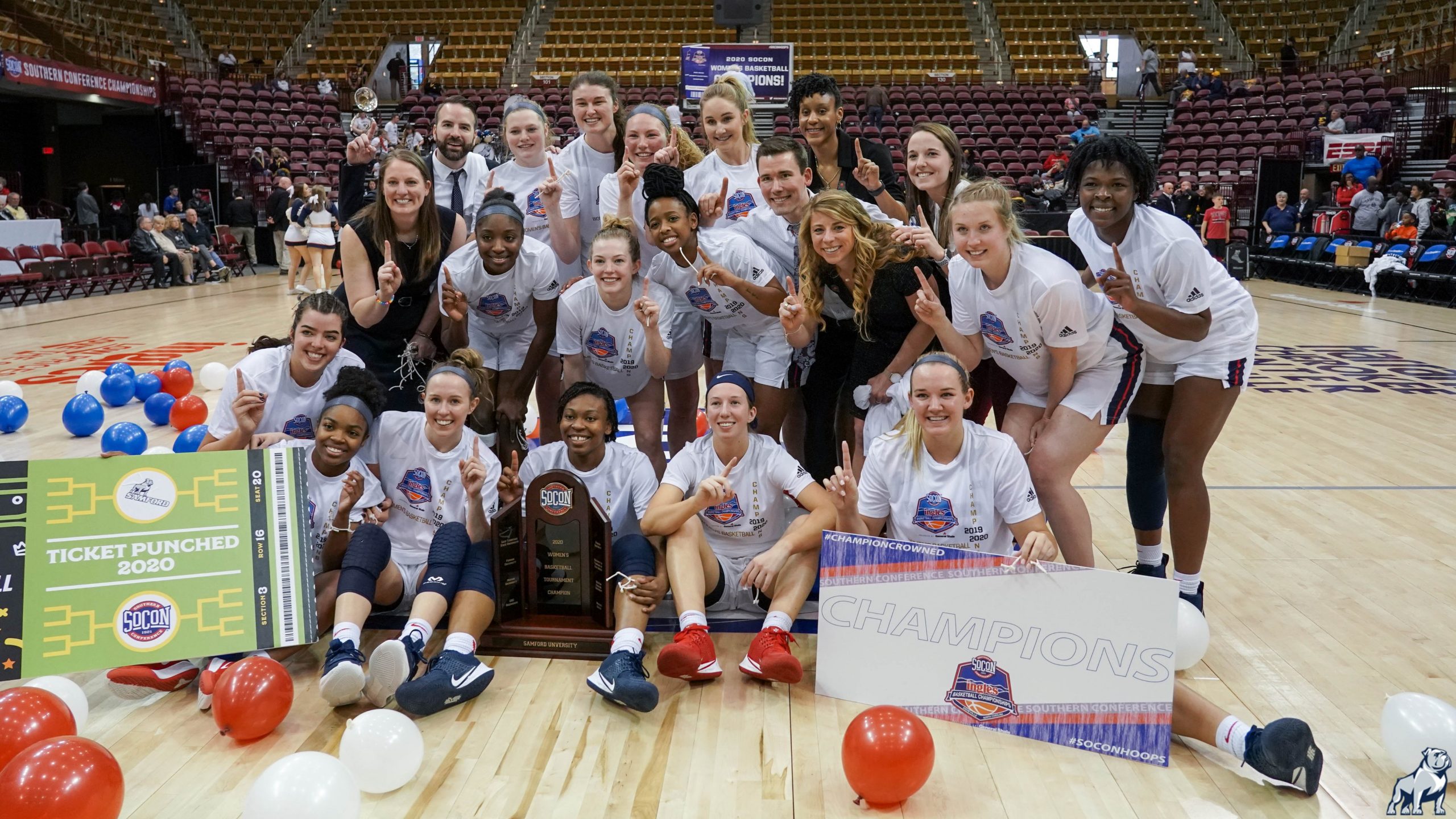 Samford women clinch NCAA Tournament berth; beat UNC Greensboro in SoCon Tournament championship game