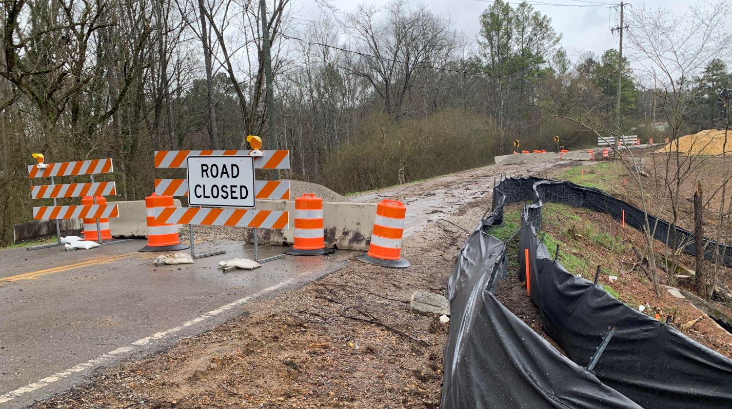 Jefferson County Commission looking at temporary fix to open Floyd Bradford Road