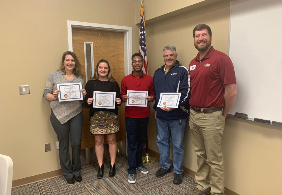 Trussville Rotary Daybreak Club names students, teachers of the month from HTHS and CCHS