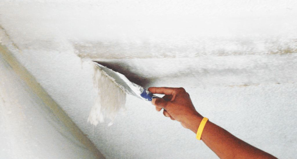 Remove Popcorn Ceilings, How To Remove Popcorn Ceiling If It Has Been Painted