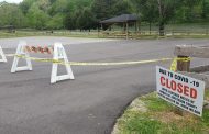 Entry to Cosby Lake in Clay blocked by barriers
