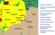 Tornado Watch issued for much of central and all of north Alabama, including Jefferson, St. Clair and Blount Counties