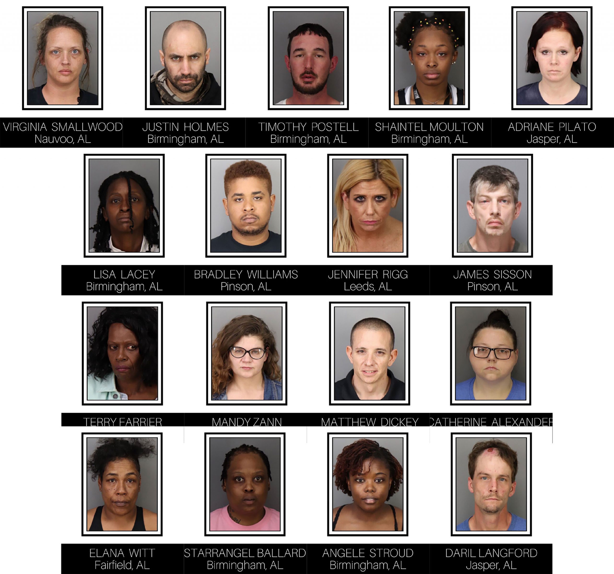 Trussville PD Shoplifting Review: 17 arrested despite statewide stay-at-home-order