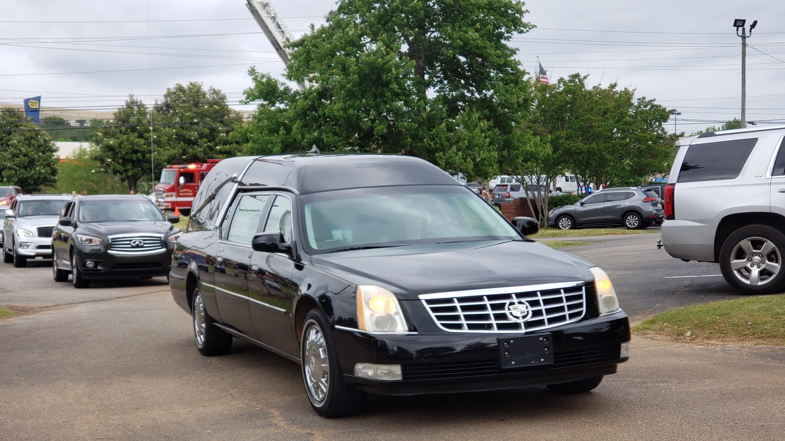 PHOTO GALLERY: Funeral procession and graveside service for former Trussville Police Chief Irving 'Goose' Nash