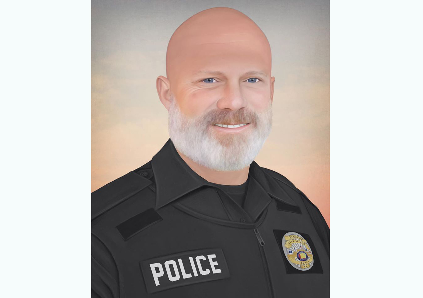 Famed police artist pays tribute to fallen Moody officer Sgt. Stephen Williams