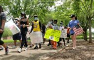 Peaceful demonstrators march in Trussville to spread love, bring awareness to police brutality