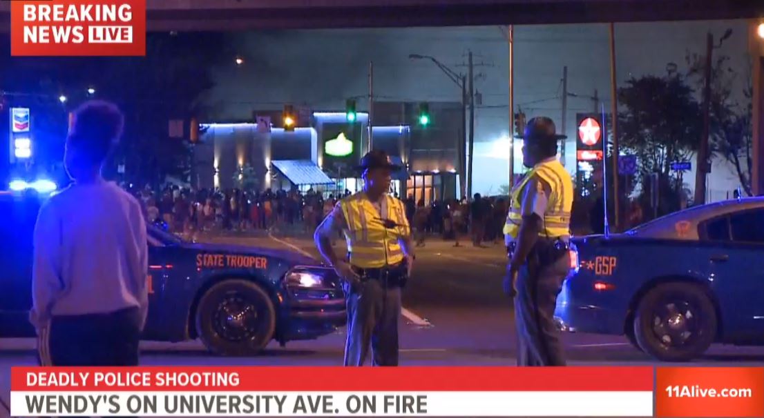 VIDEO: Riots break out in Atlanta following death of man shot by police