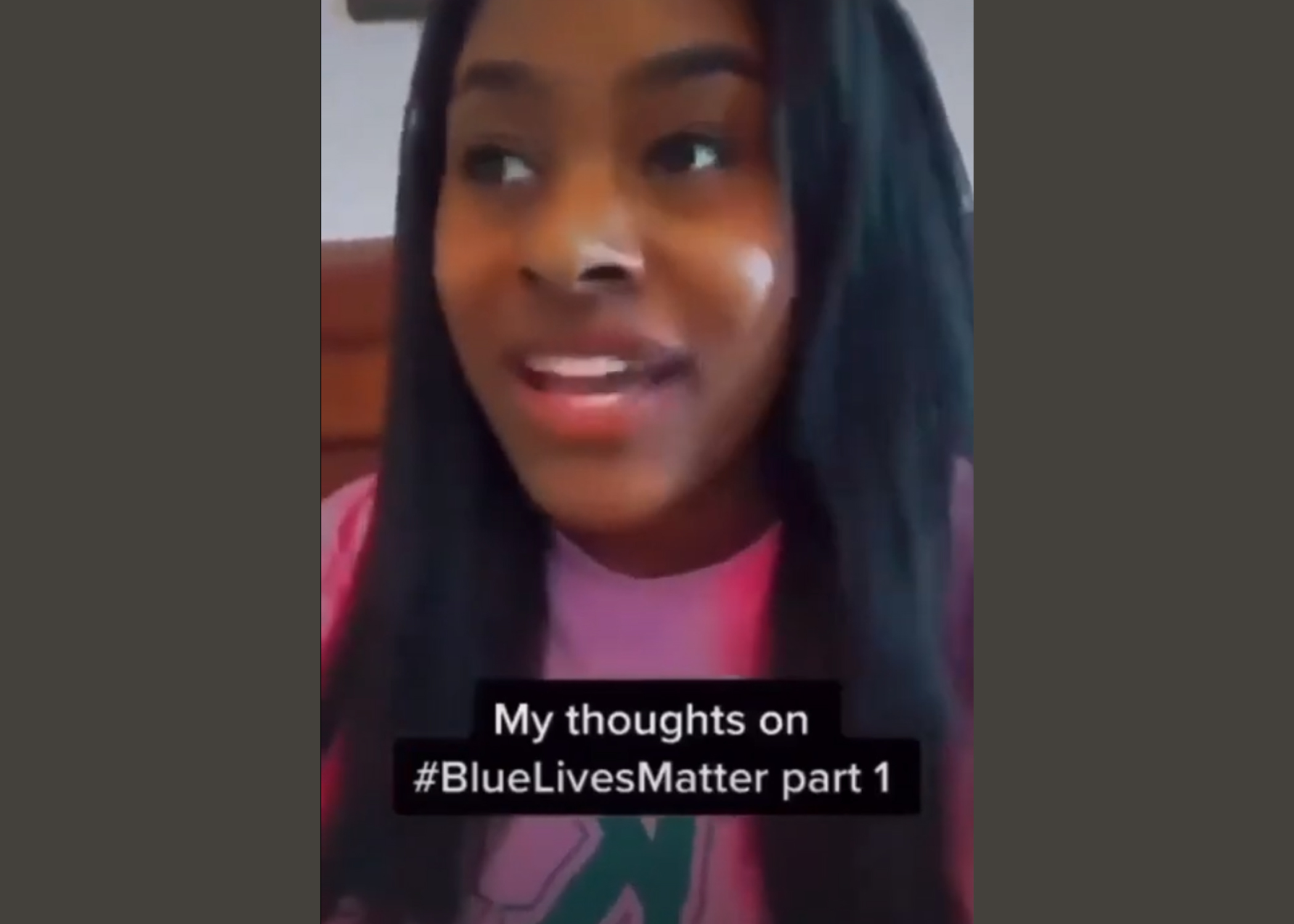 VIDEO Jefferson County Sheriff Mark Pettway's daughter: 'If you feel that there’s nothing wrong with saying Blue Lives Matter, you’re privileged'