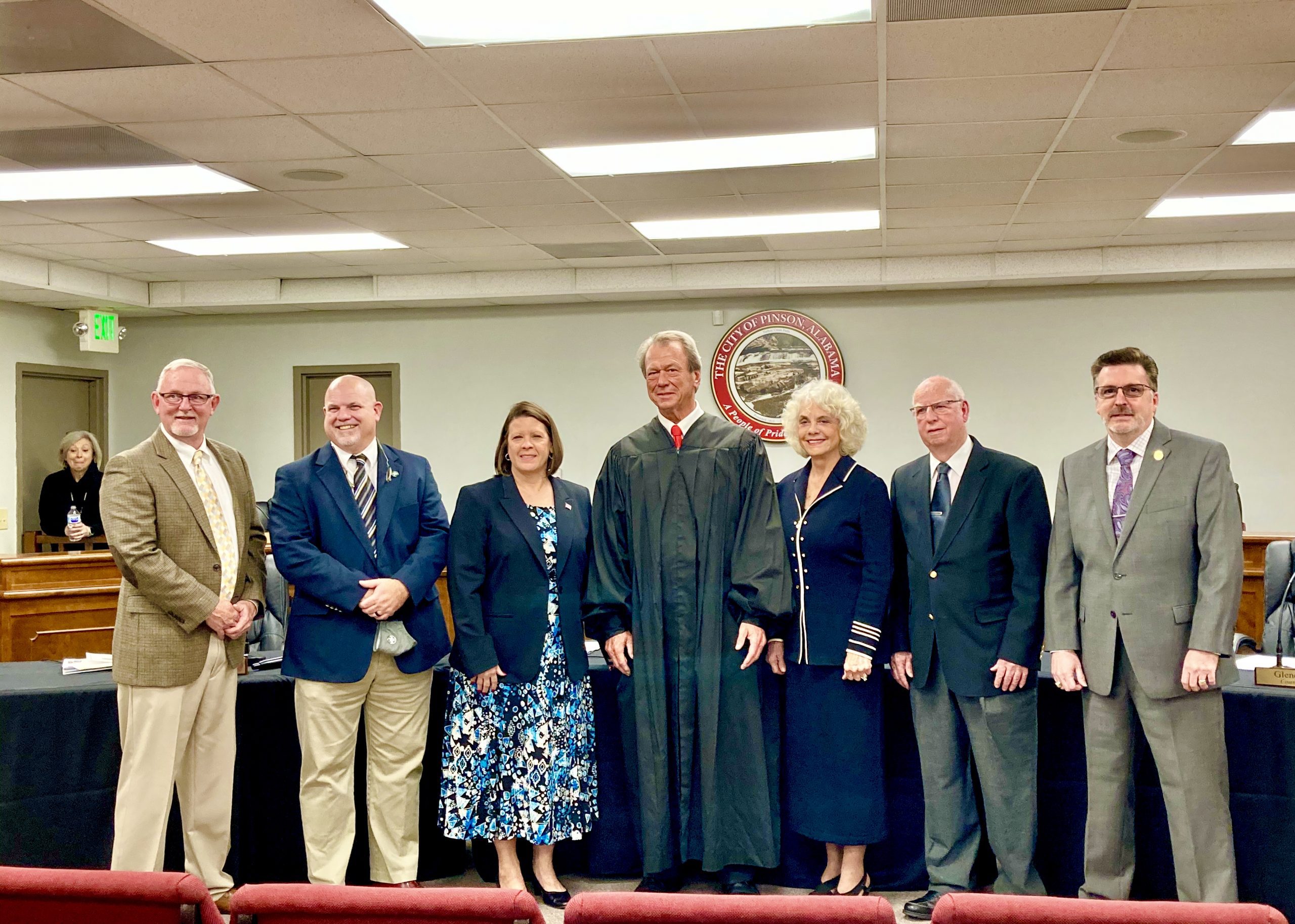 Pinson Council welcomes new mayor, councilor at 2020 installation ceremony