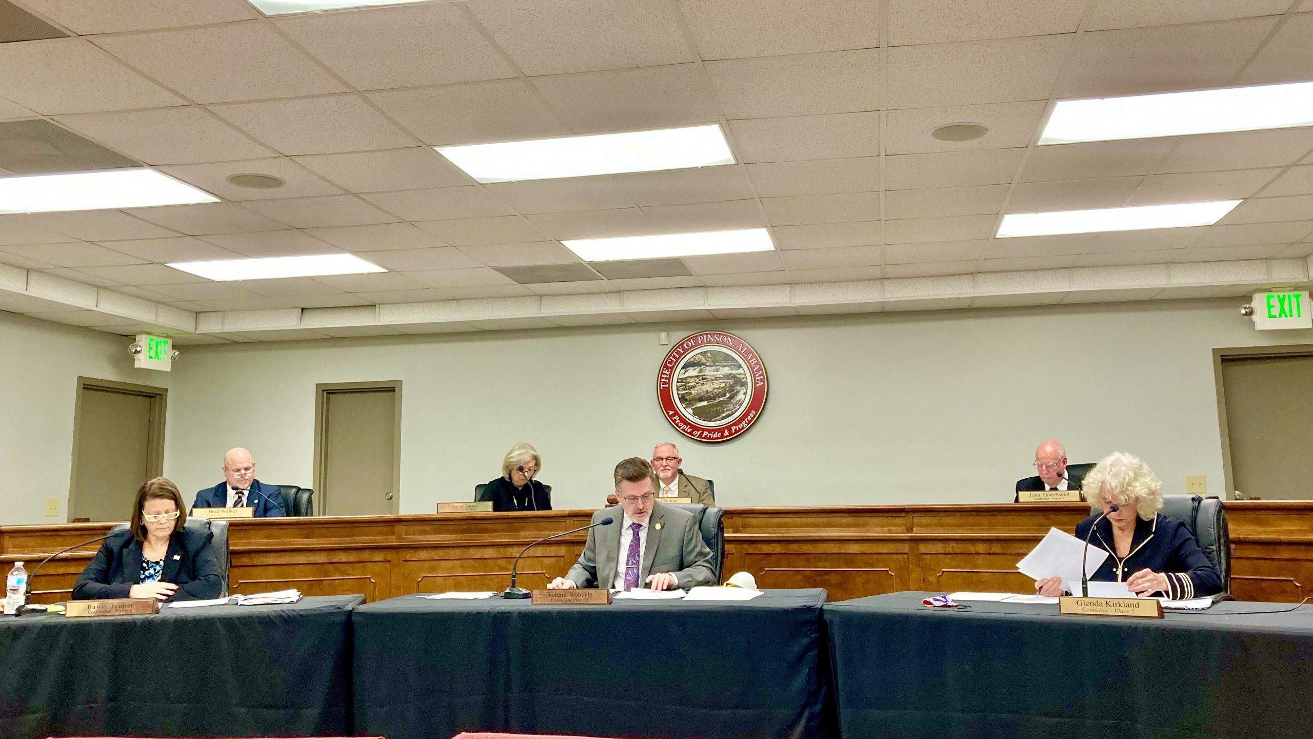 Pinson Council approves contactless entry system purchase for City Hall