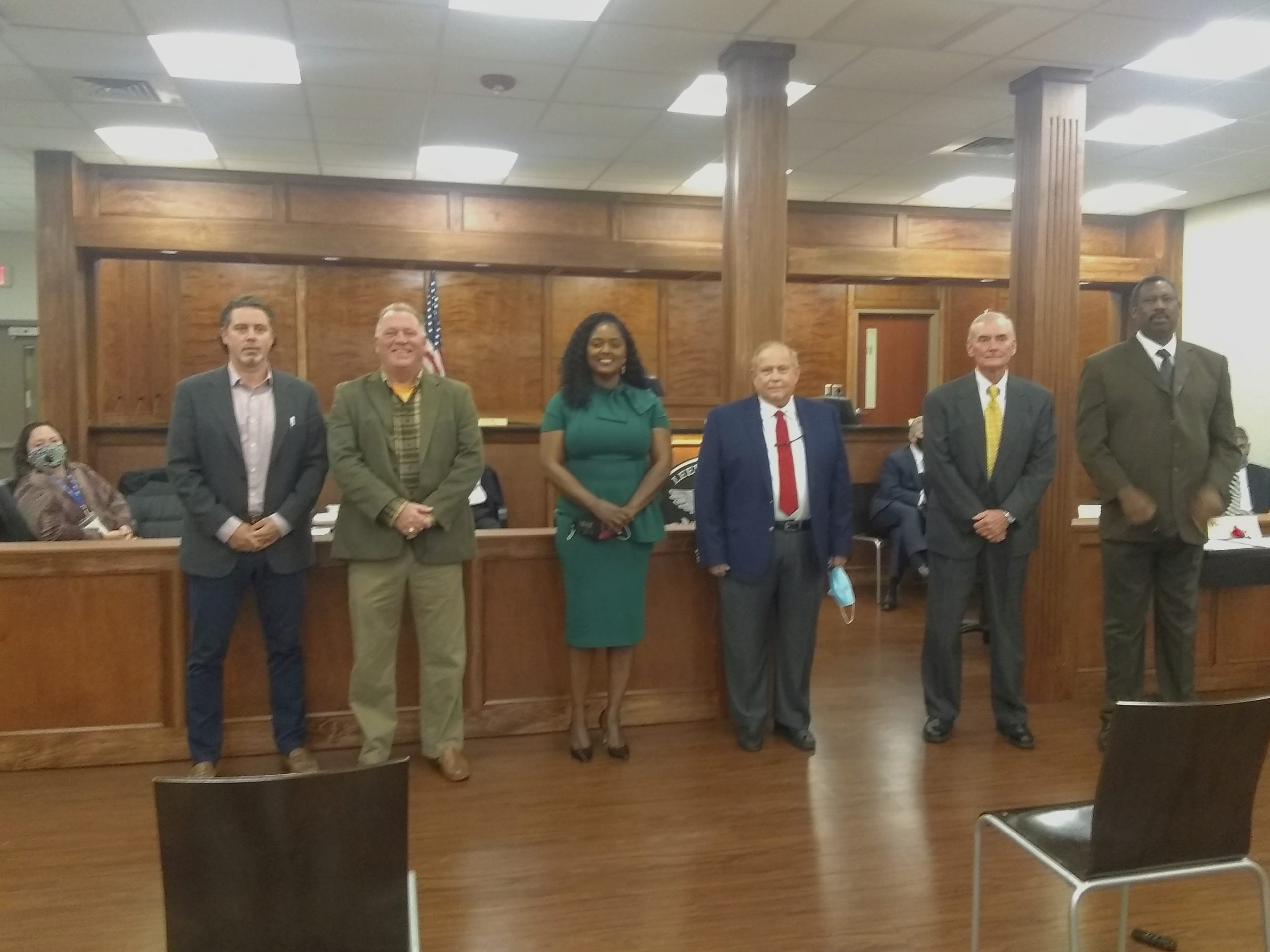 Leeds Council recognizes police officers, announces newly opened district 4 seat