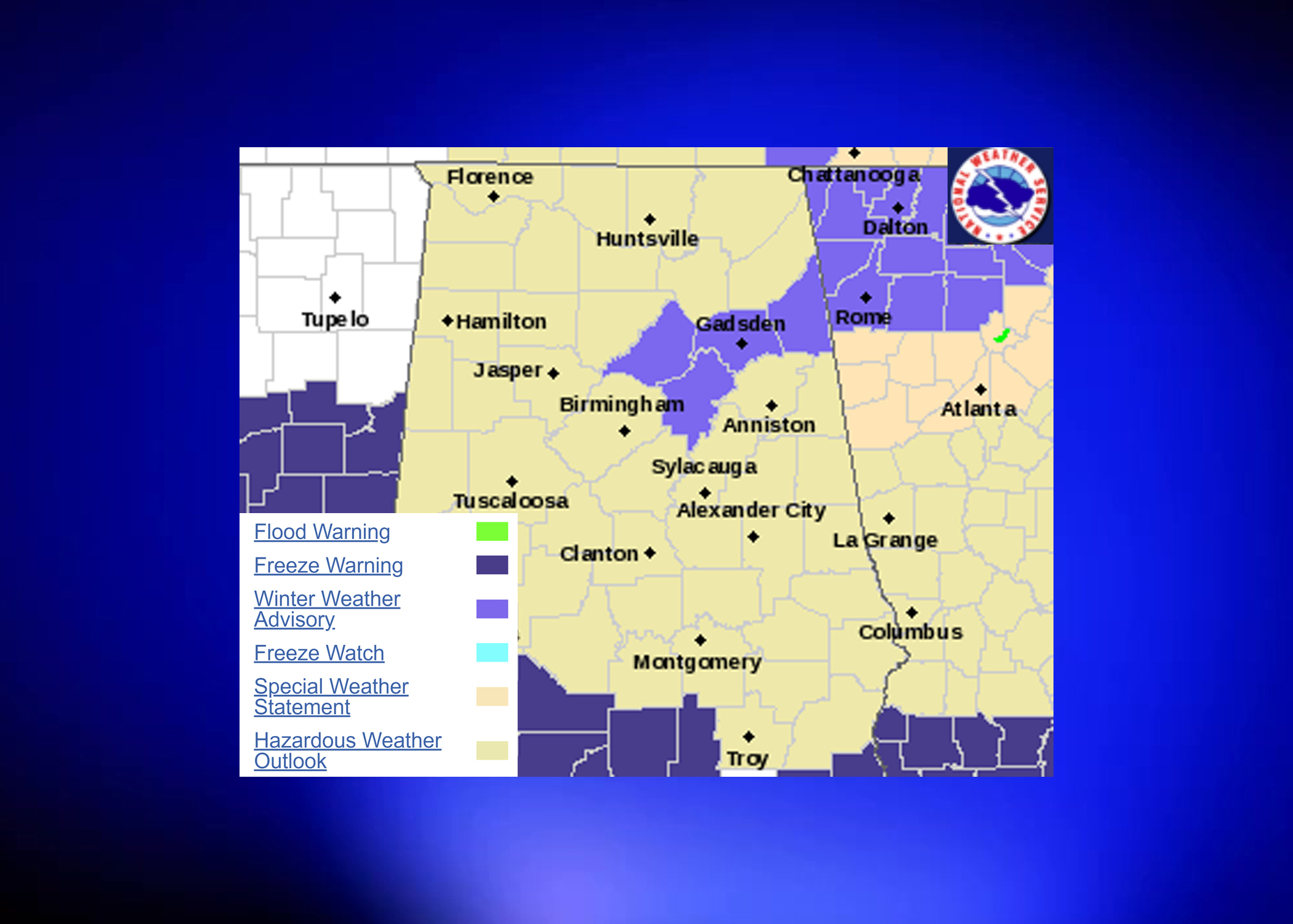 NWS issues Winter Weather Advisory