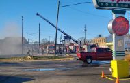 Fire crews battle blaze at vacant building in East Birmingham