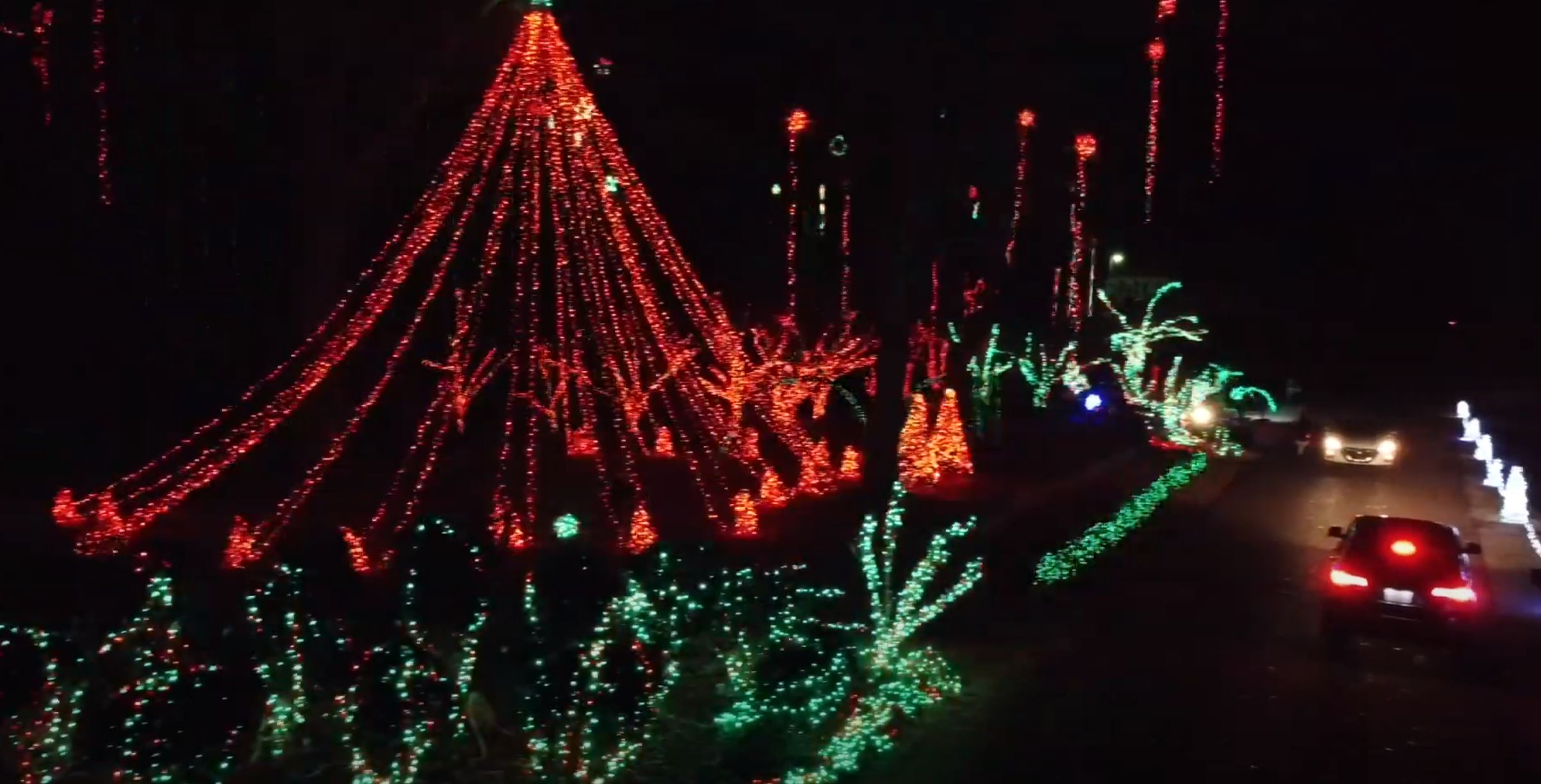 Drone video: Bama Lights dazzling display in Pinson